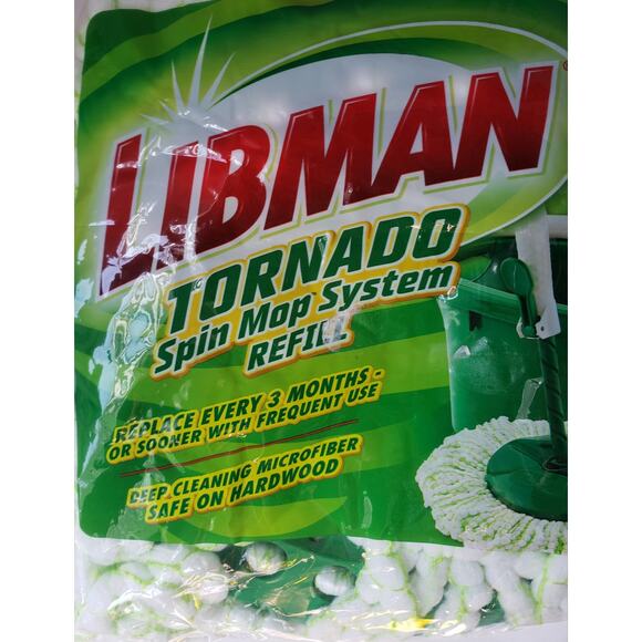 Libman Tornado Spin Mop System Refill Mop Head - Picture 2 of 7